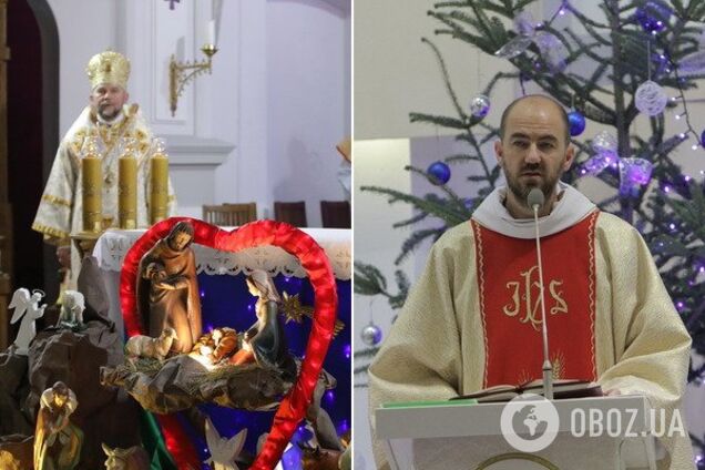 В Украине провели первые торжества на Рождество