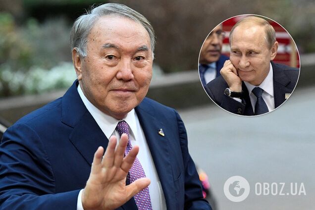 Назарбаєв публічно прогнувся під Путіна