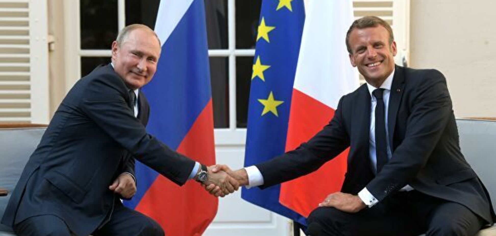 Путін і Макрон