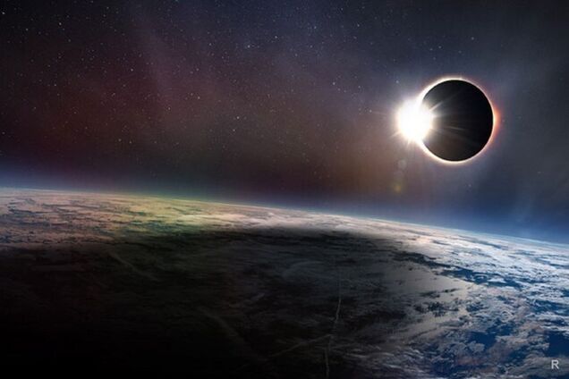 Земля увидела мощнейшее огненное затмение: видео необычного явления