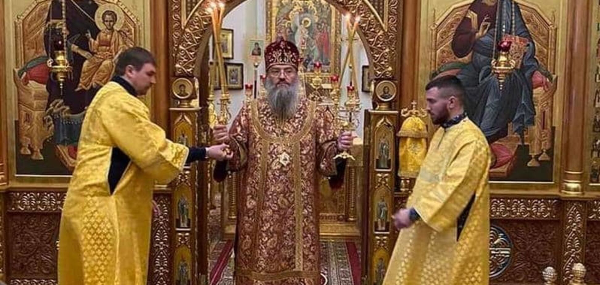 Ломаченко на Різдво засвітився у богослужінні УПЦ МП