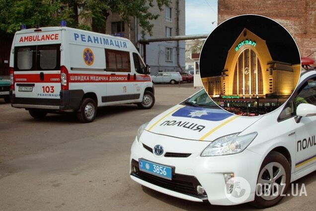 У Києві лікарі швидкої потрапили у скандал через хворого на вокзалі