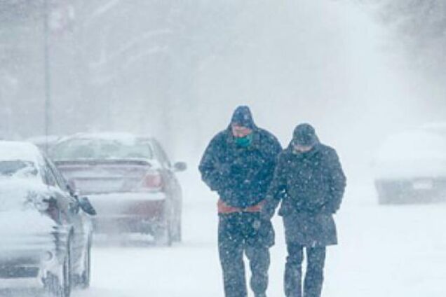 В Украину перед Новым годом придут метели: где ожидать снега. Карта