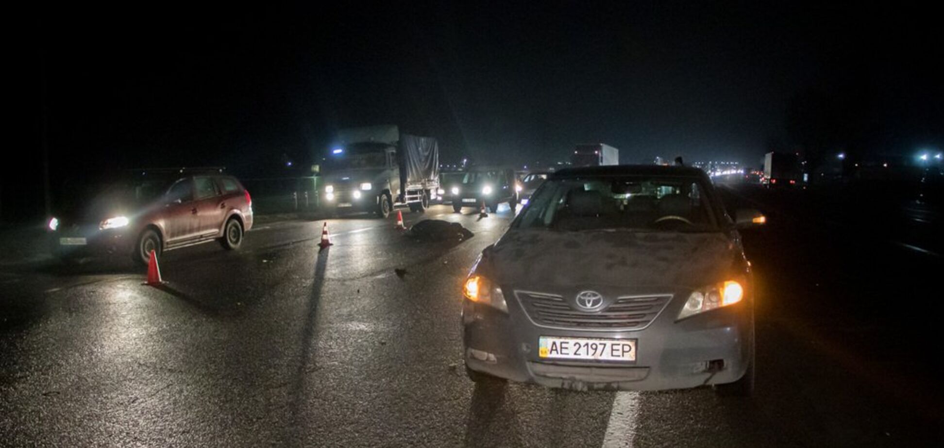 Перебігав дорогу: на Донецькому шосе на смерть збили пішохода