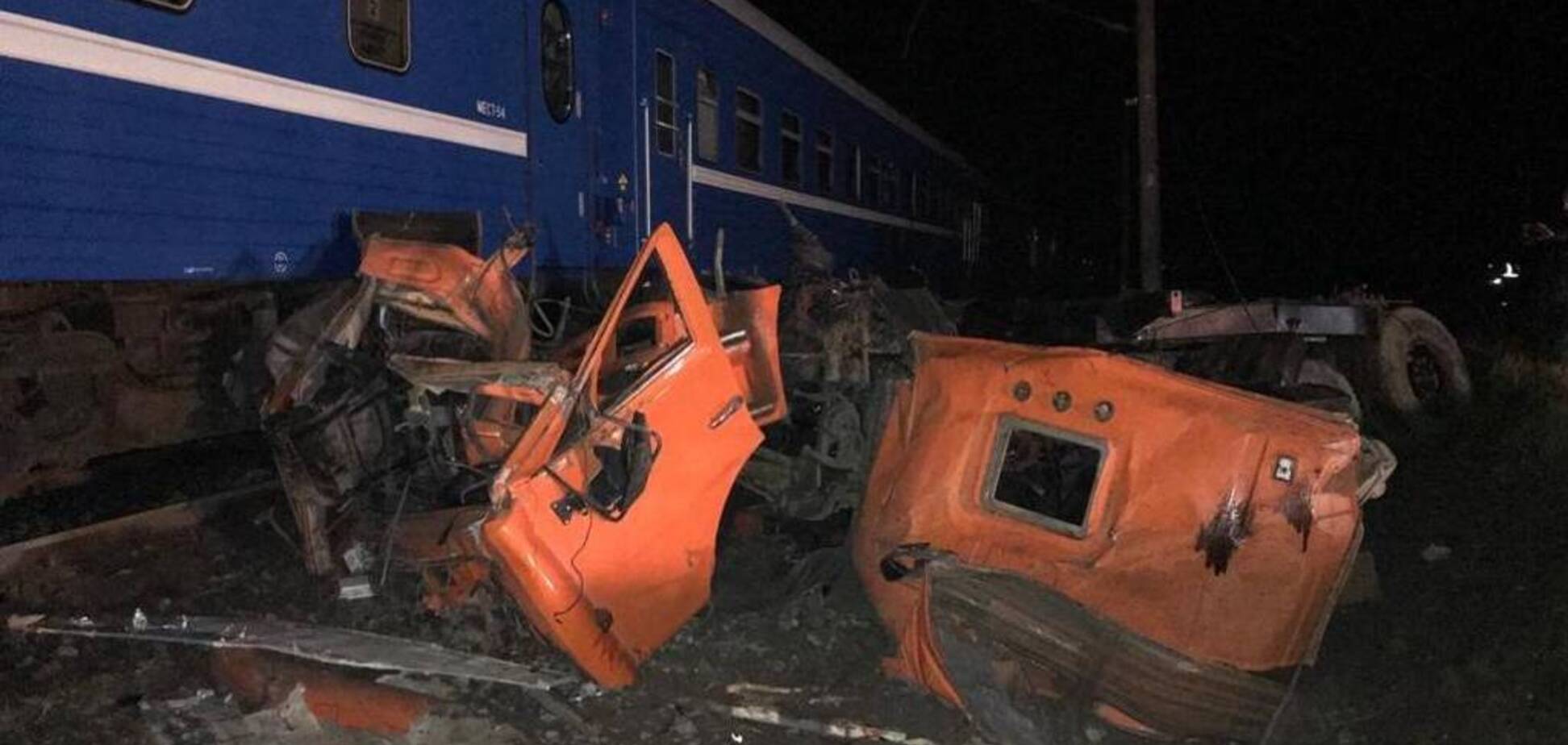 У Польщі п'яні українці потрапили в ДТП з потягом