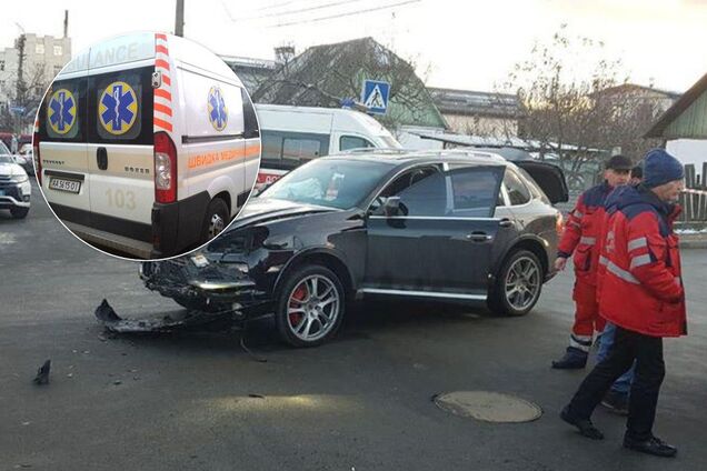 Под Киевом Porsche устроил ДТП с маршруткой: появились неожиданные подробности