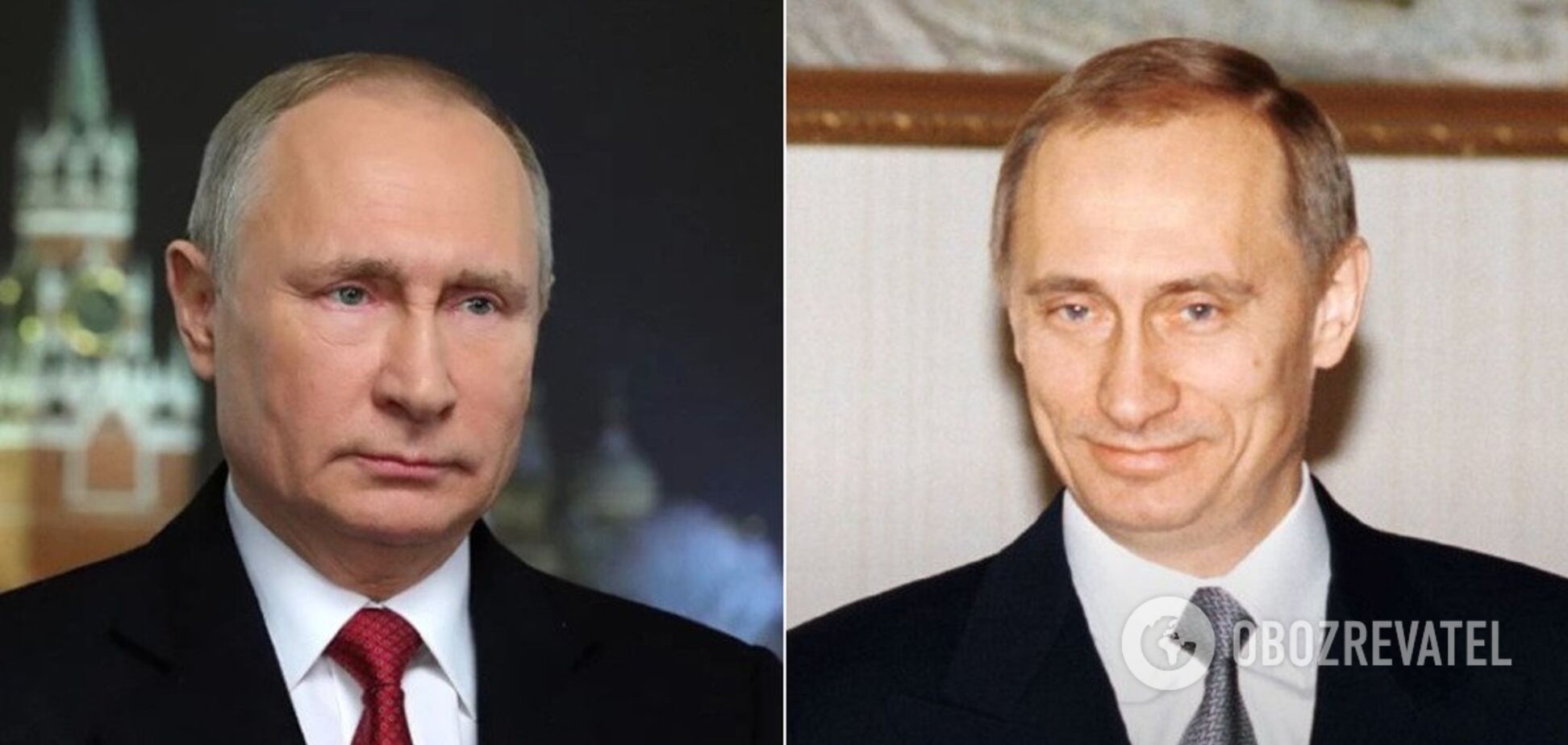 Був худий та без ботокса: як змінився Путін за 20 років при владі в Росії
