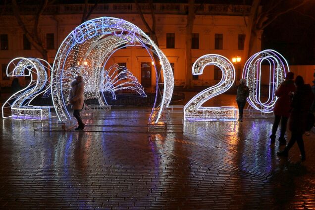 Погода в Одессе на Новый год