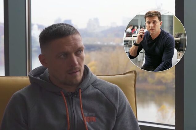 'Он недавно только проснулся': Усик не сдержался, говоря о Зеленском