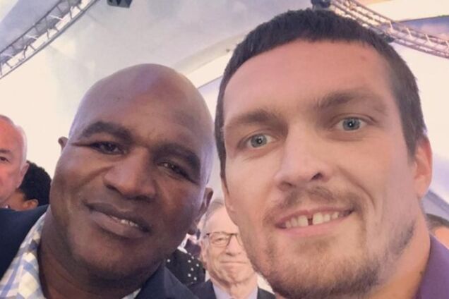 Эвандер Холифилд и Александр Усик