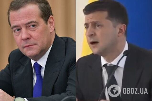"Хочет договориться о мире": Медведев внезапно похвалил Зеленского