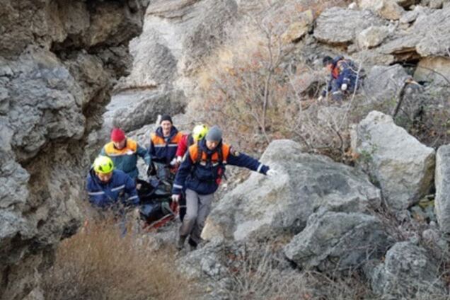 У Кримських горах турист зірвався зі скелі й загинув