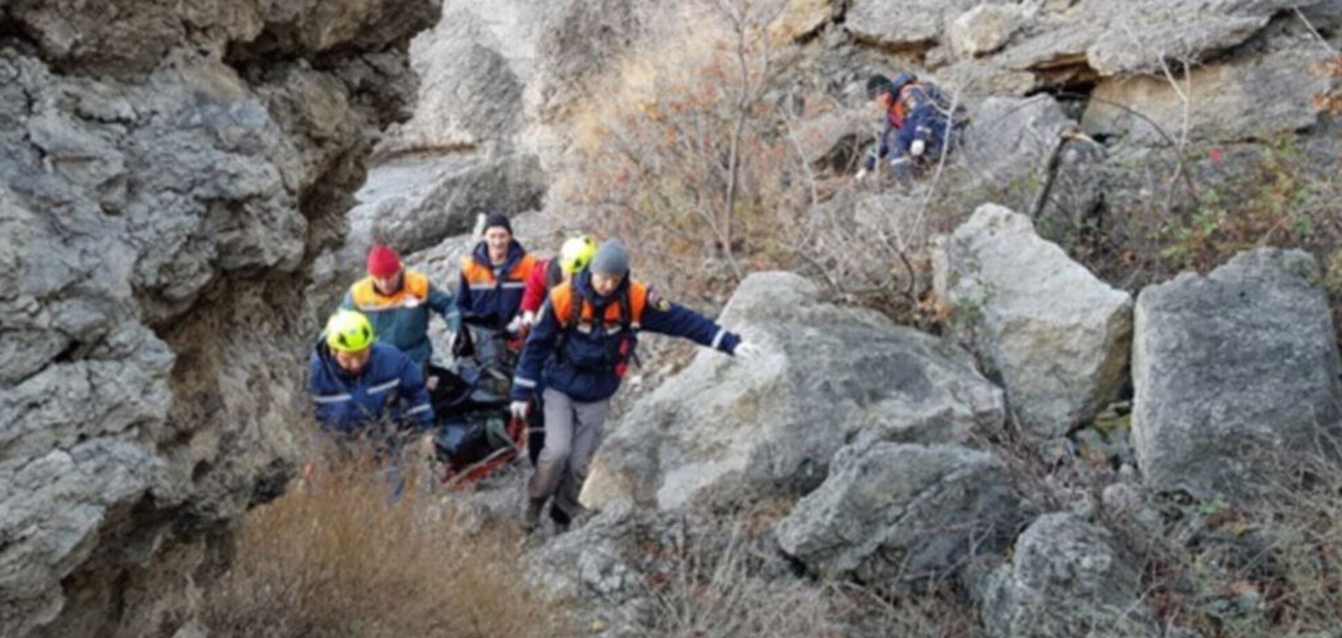 В Крыму разбился насмерть турист: фото