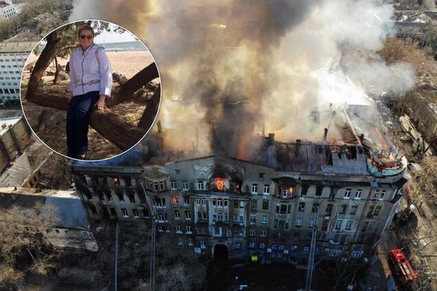 Выводила детей и возвращалась в огонь: в Одессе на глазах у мужа достали из-под завалов тело преподавателя