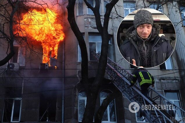 "Герои не носят плащи!" Одессит поразил украинцев поступком после страшного пожара