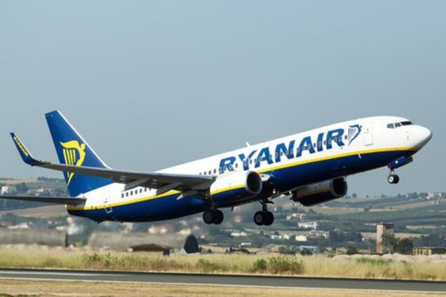 Ryanair скасує низку рейсів з Києва до ЄС: озвучені терміни