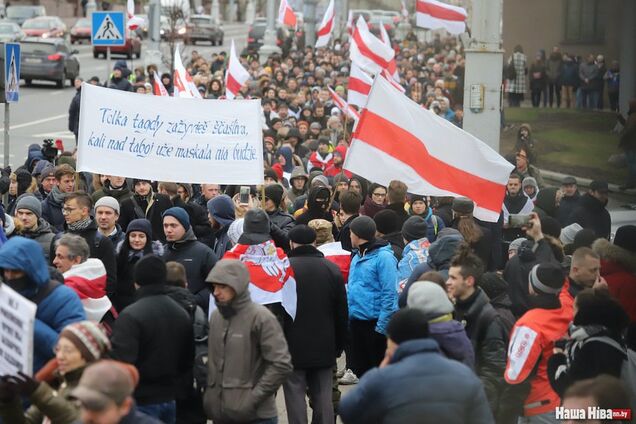 Білорусь охопили нові протести проти союзу з Росією: всі подробиці, фото і відео