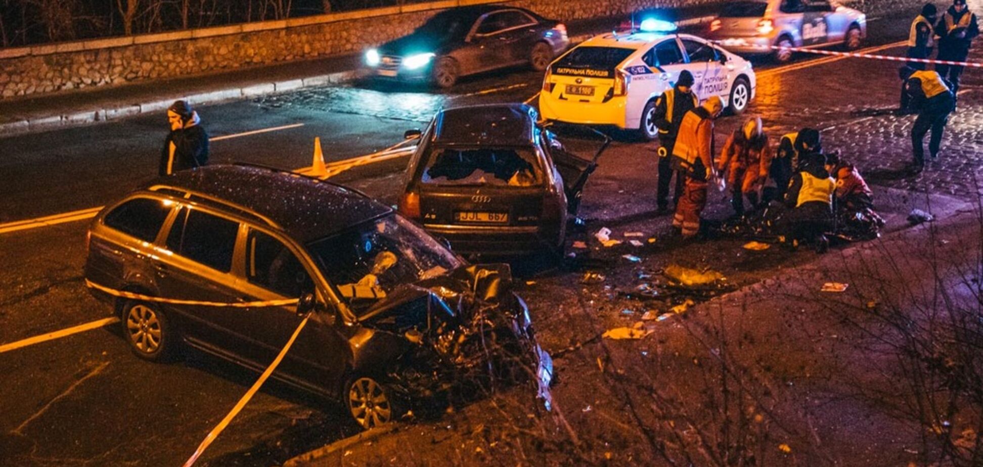 У центрі Києва сталася смертельна аварія: фото і відео 18+