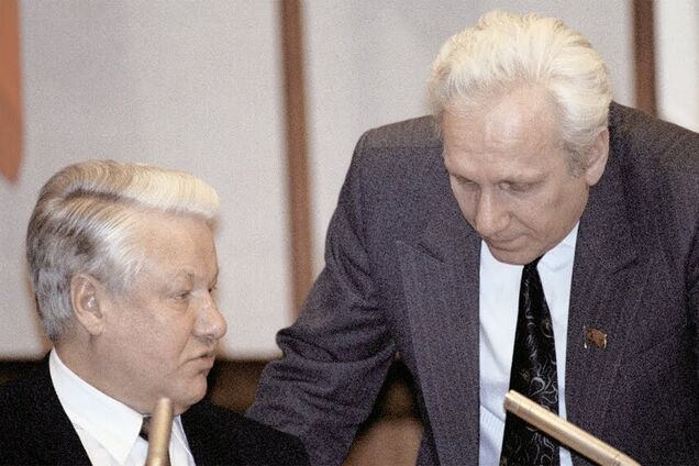 Борис Єльцин і Сергій Філатов