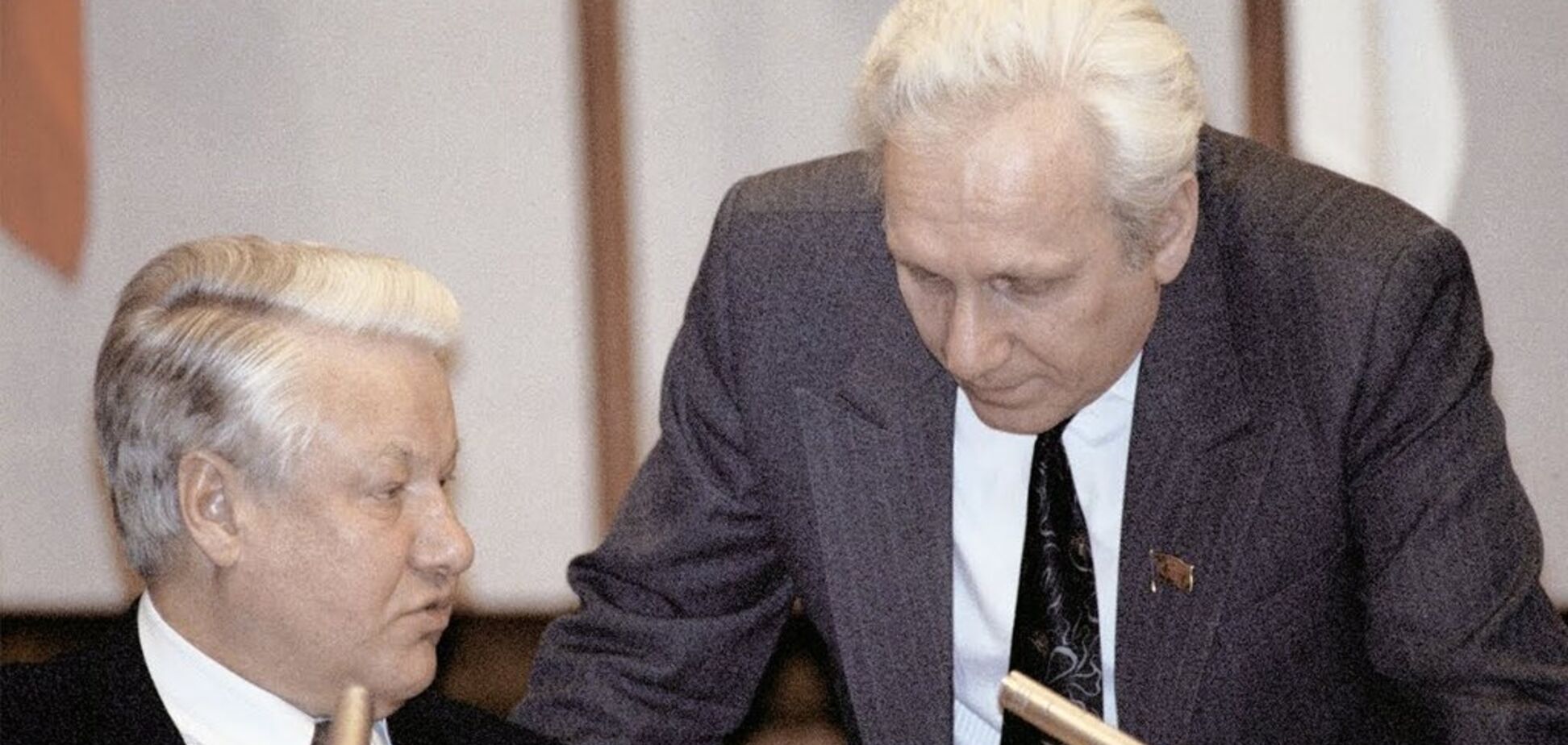 Борис Ельцин и Сергей Филатов