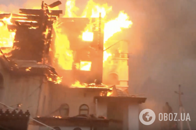 В России горела крупная гостиница: подробности и видео ЧП