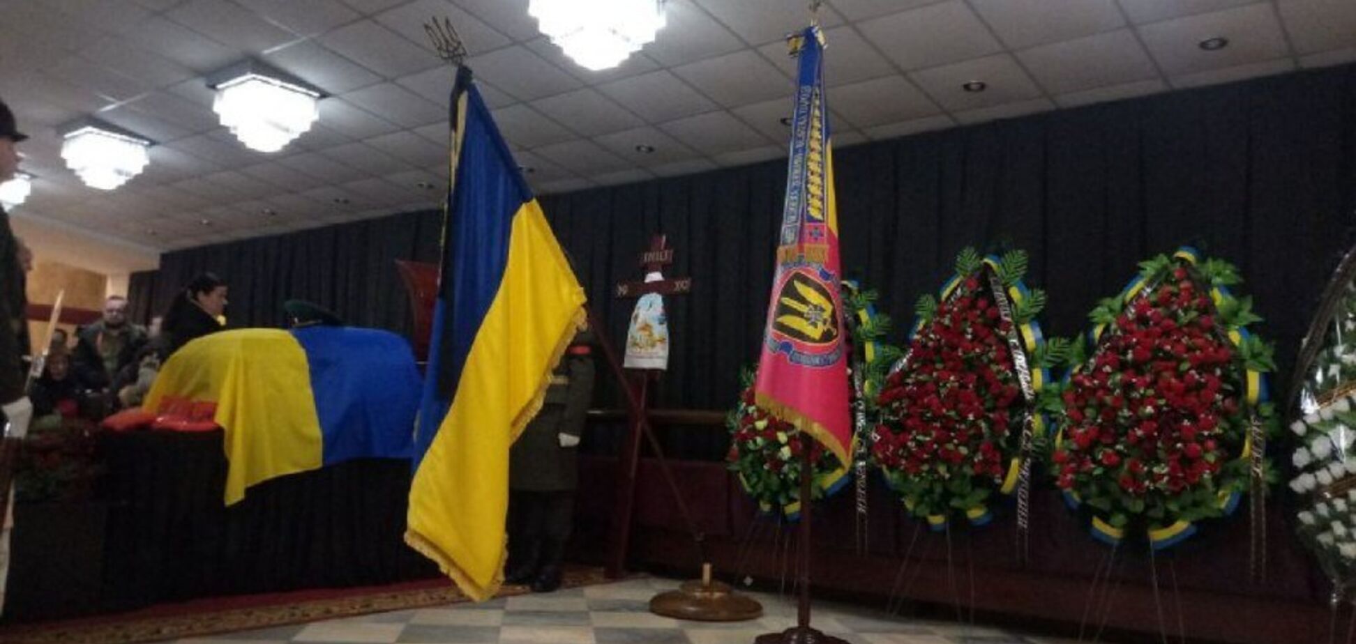 У Києві прощаються із вбитим Героєм 'Альфи'