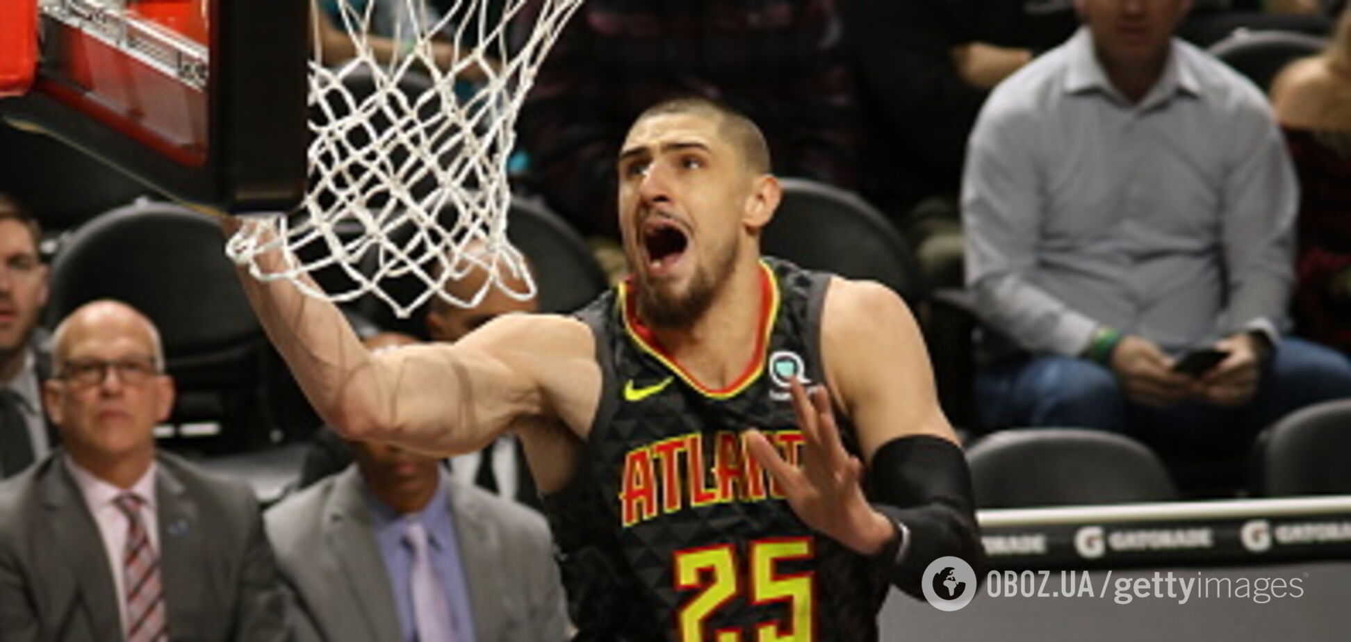 Украинец Лэнь провел феерический матч в НБА