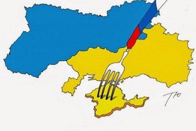 Россия, подавившаяся Украиной