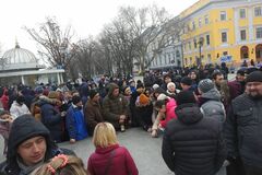 Вышли за 1000 грн: в Одессе ''развели'' участников проплаченного митинга