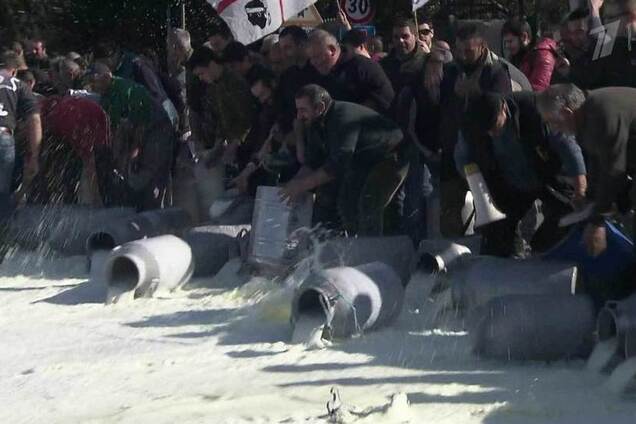 'Молочные реки, свиные берега': в ЕС устроили дерзкий протест