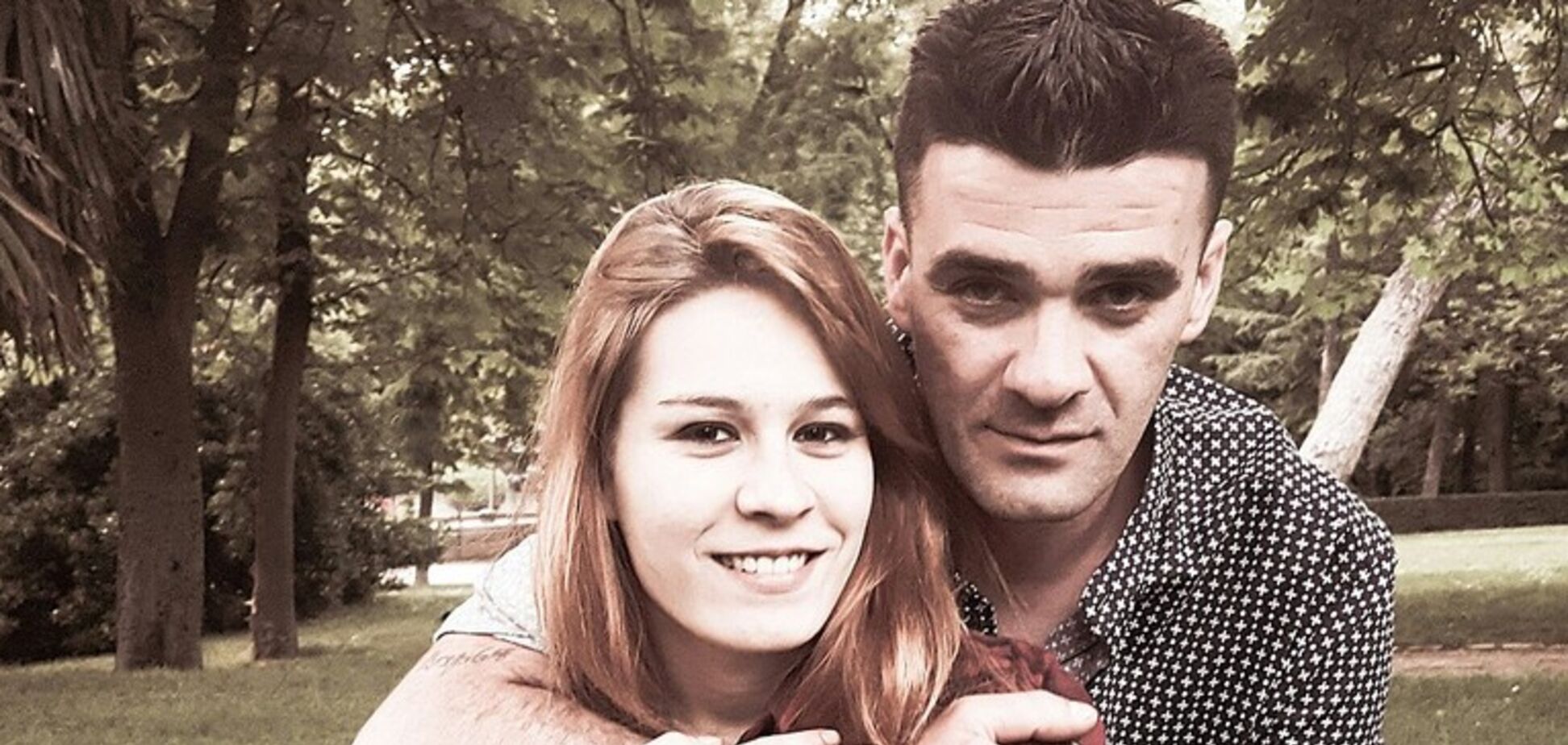 Россиянка Дарья с подозреваемым в убийстве