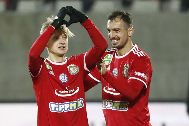 Футболист сборной Украины забил чумовой дебютный гол в Венгрии, прошив соперников