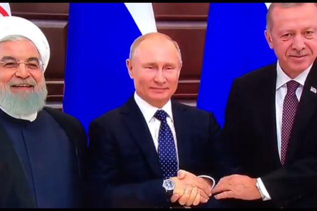 Лебединое озеро! Путин попал в конфуз при рукопожатии с президентами