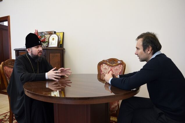 Вакарчук встретился с Епифанием: о чем говорили