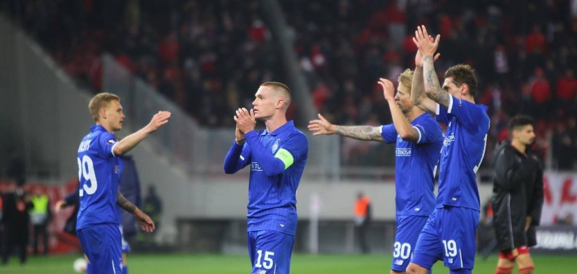 Динамо — Олимпиакос: видео-обзор матча Лиги Европы