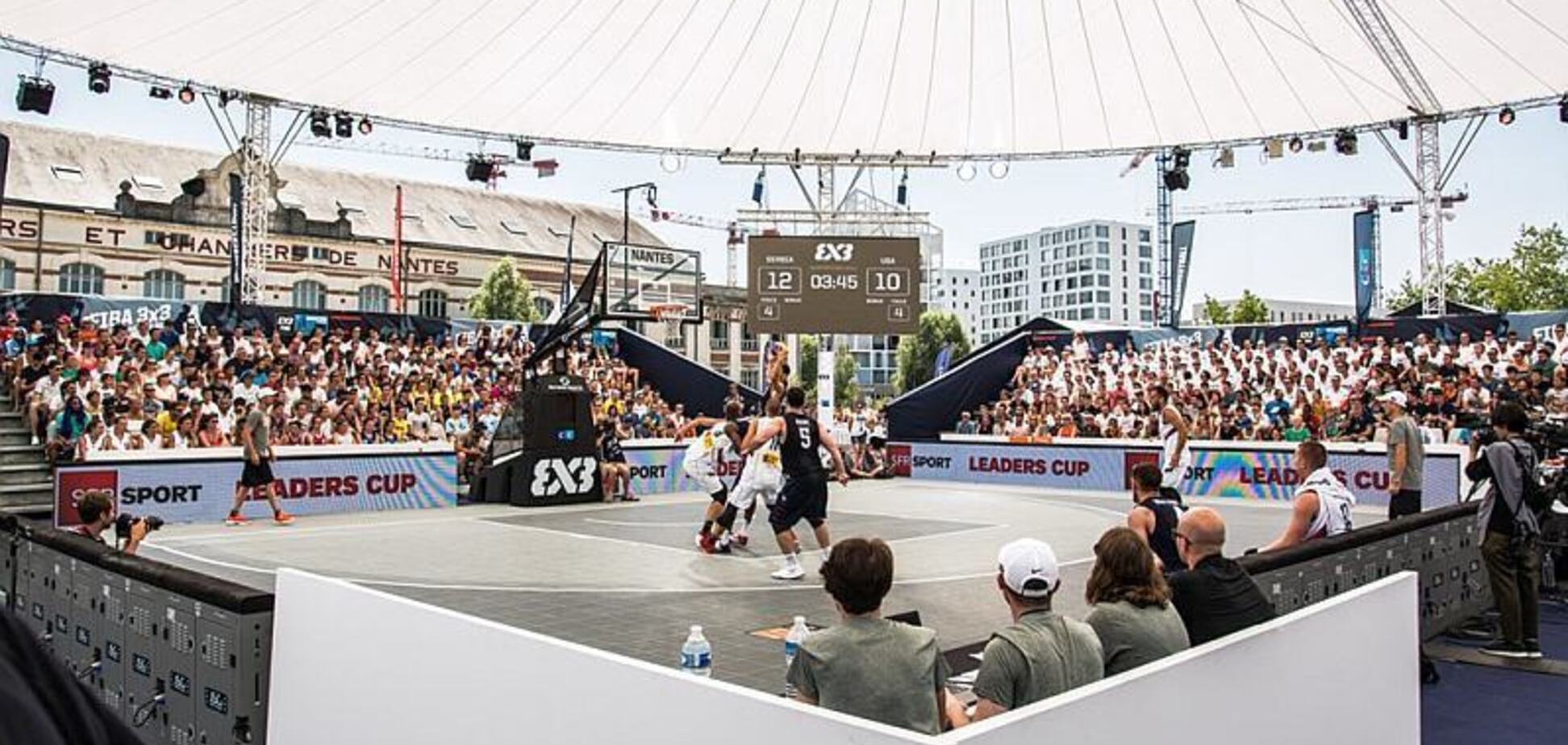 Збірні України зіграють проти Росії на Кубку світу з баскетболу 3х3