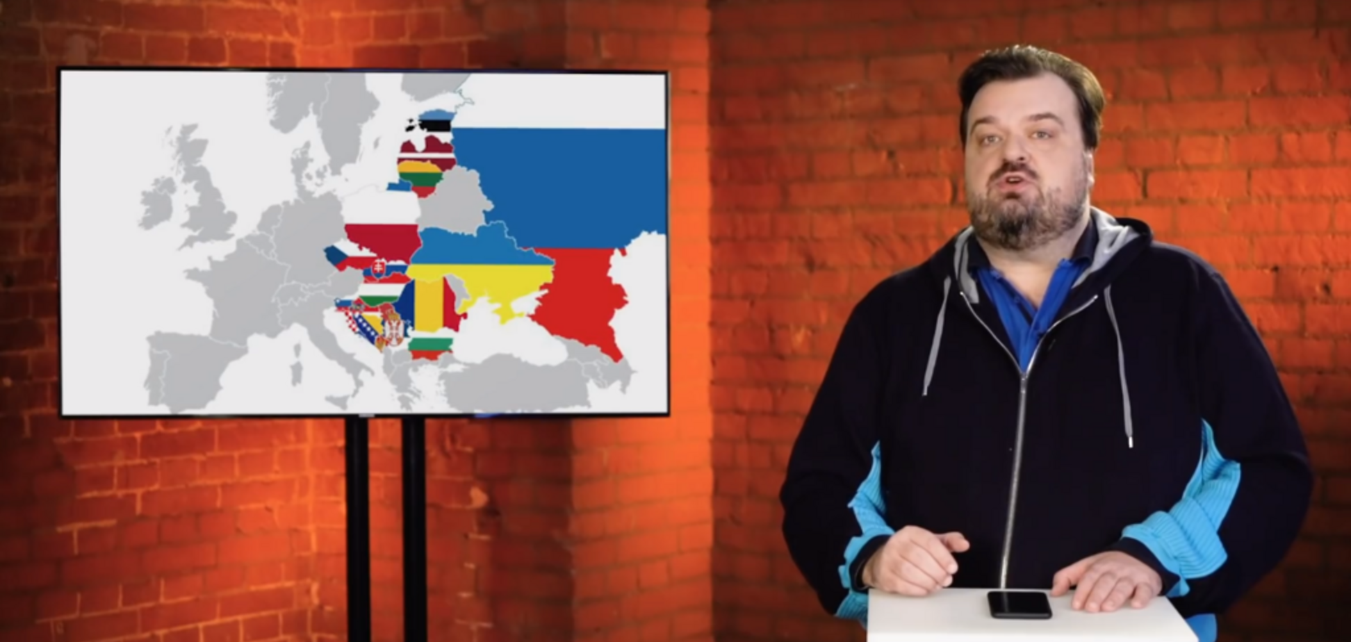 Спортивный журналист показал в эфире всем, чей Крым