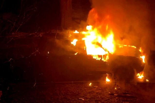 поджог авто киев