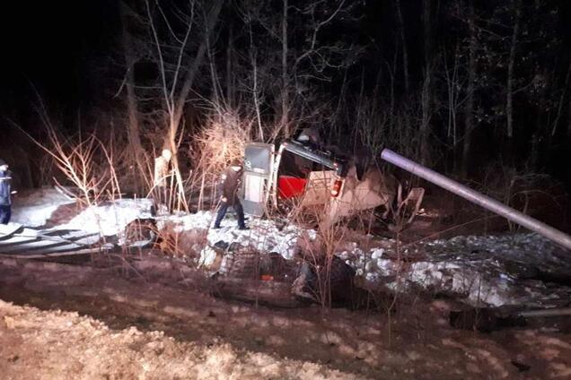 На трасі Київ — Харків розбився мікроавтобус: багато жертв і поранених