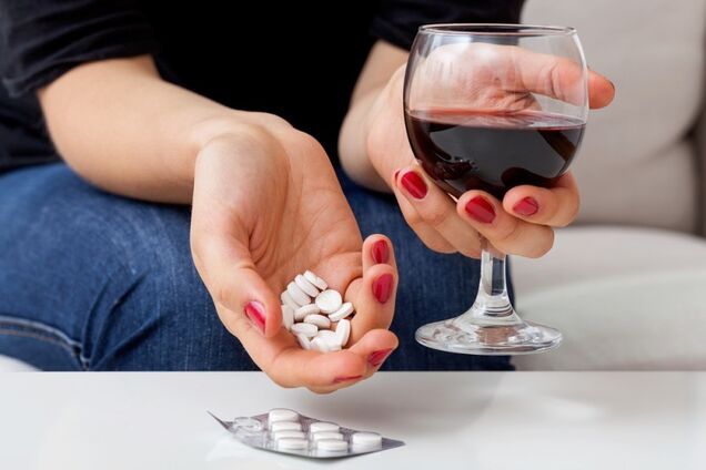 Алкоголь і ліки: названі небезпечні поєднання
