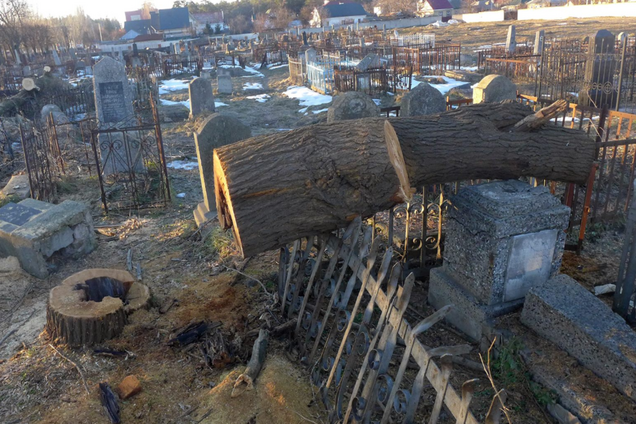 Єврейське кладовище у Черкасах