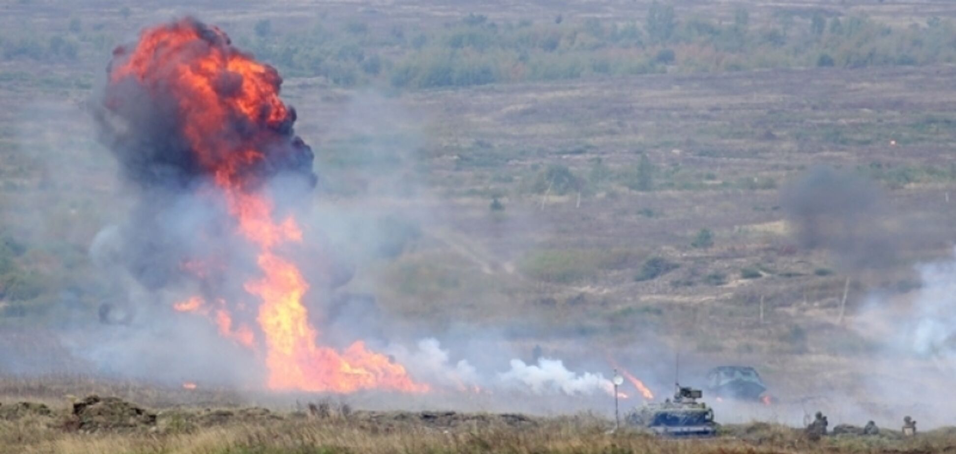 Взрыв на полигоне