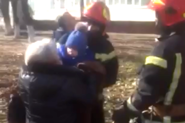 Пожар в Киеве