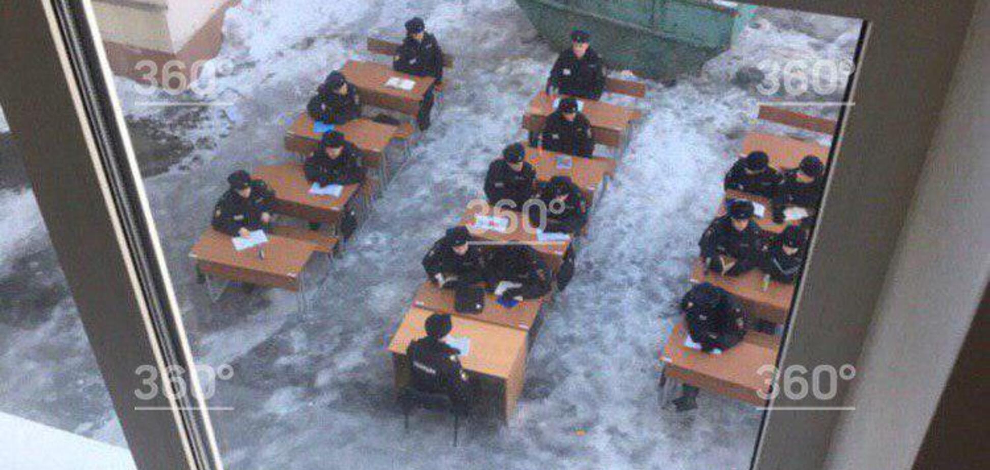Вигнали на мороз: в Росії стався новий скандал з курсантами