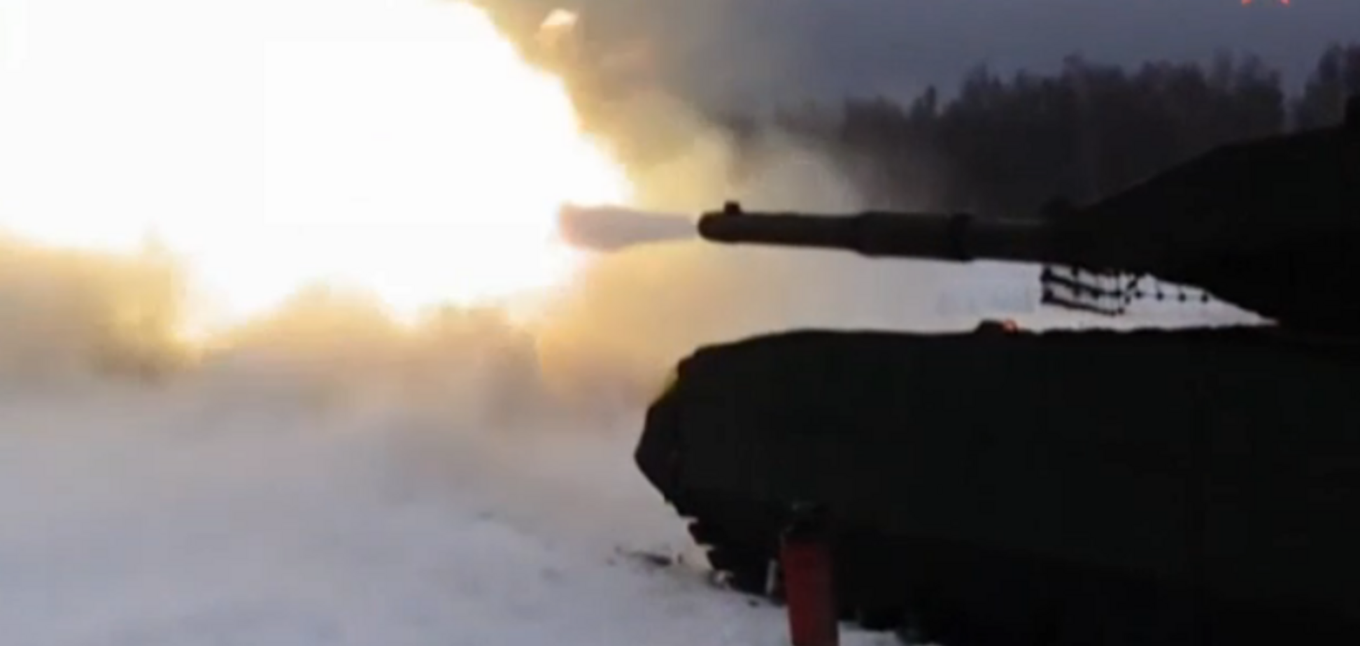 У Росії похвалилися показовим розстрілом українських танків