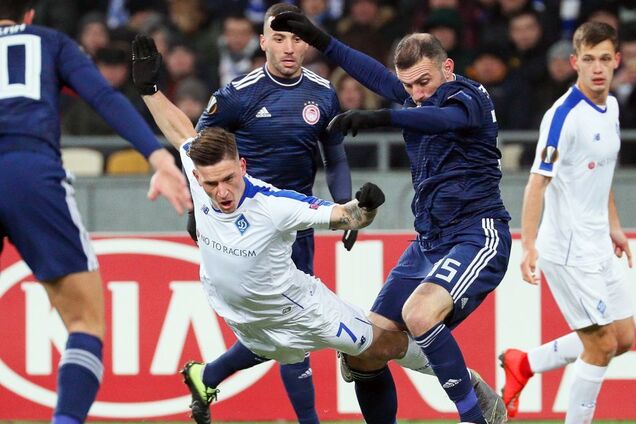 'Динамо' втратило кращого бомбардира на перший матч 1/8 фіналу Ліги Європи