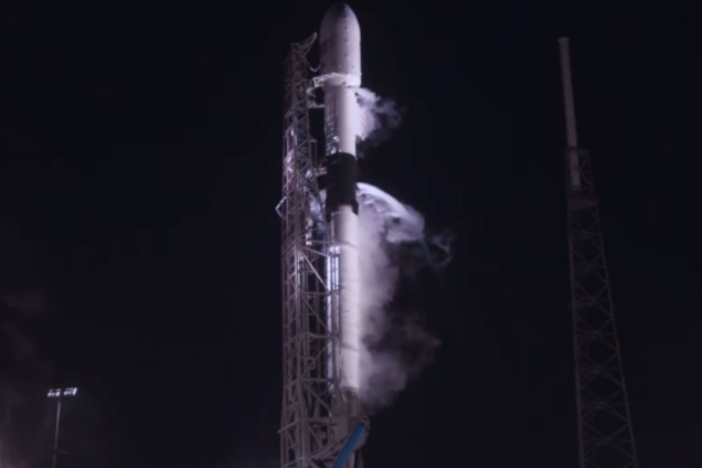Маск запустил ракету с первым израильским лунным зондом: фантастические кадры