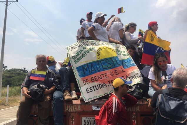 На границах Венесуэлы произошли столкновения: много раненых и убитых