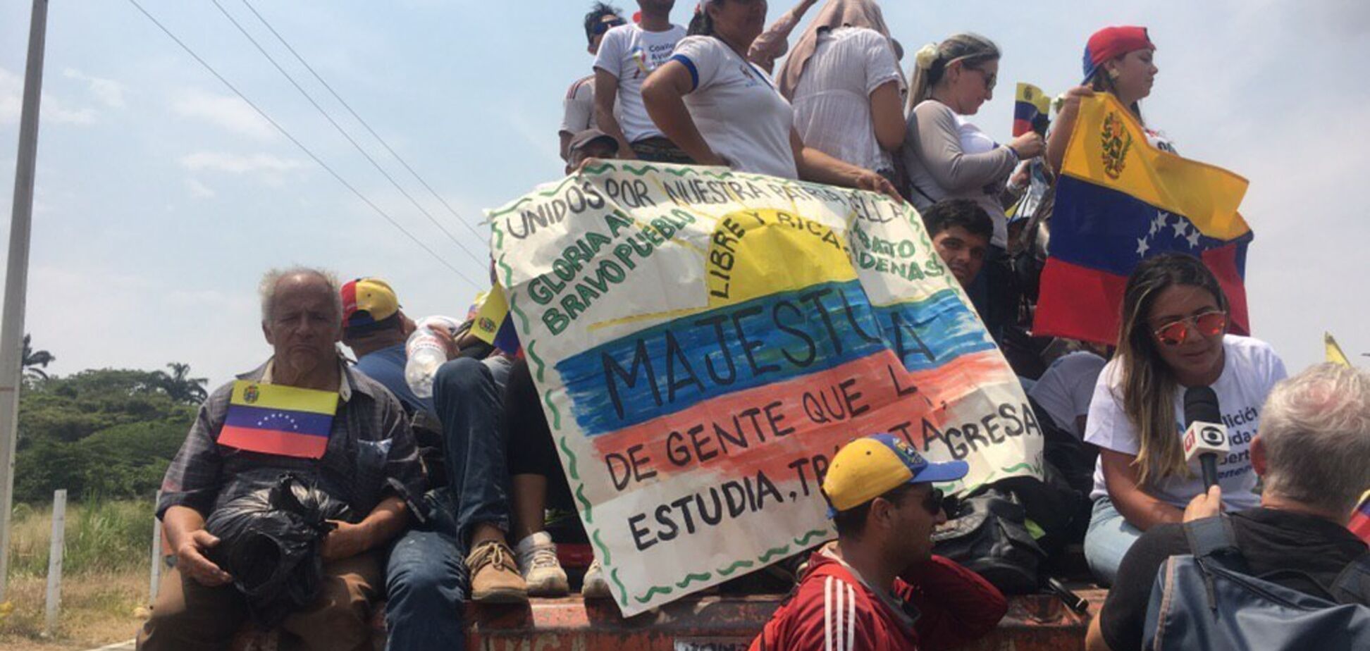 На границах Венесуэлы произошли столкновения: много раненых и убитых