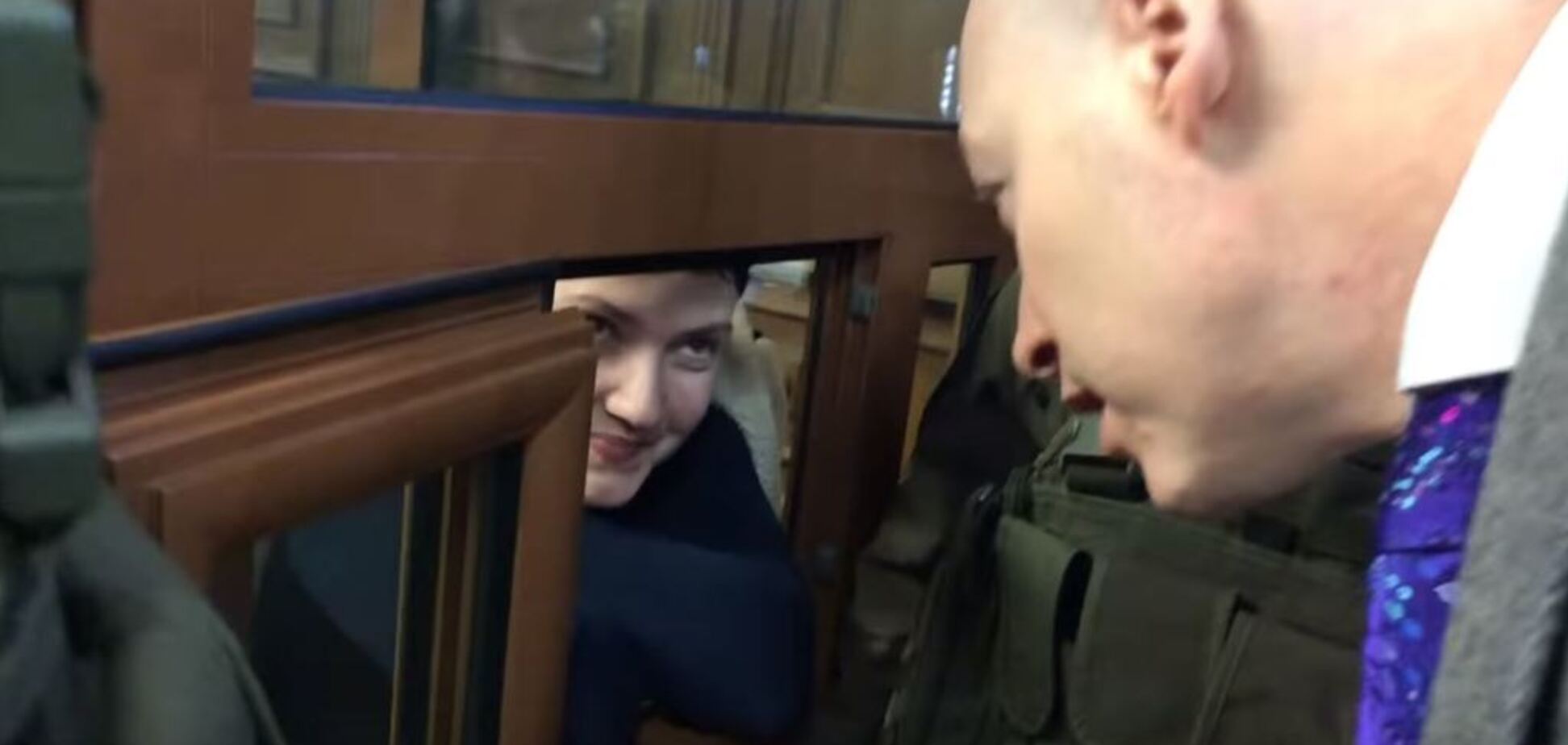 Савченко перешла на русский и сделала скандальное заявление из-за решетки